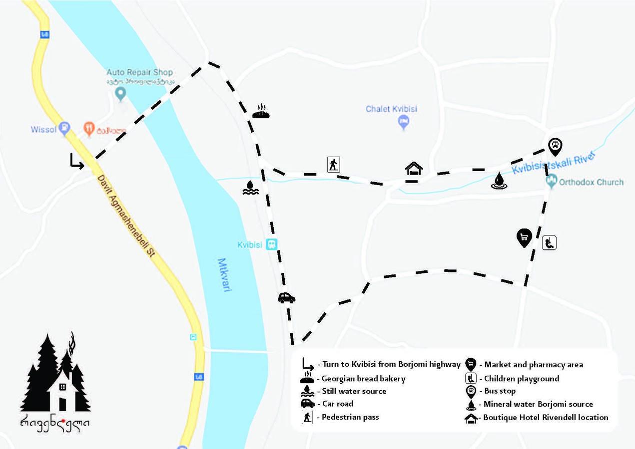 Rivendell Hotel Borjomi Ngoại thất bức ảnh